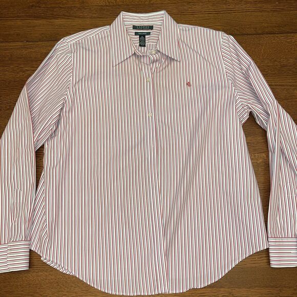 Lot Of 3 Ralph Lauren Button Shirt Men's XL Non-Iron Plaid Long Sleeve - Picture 6 of 6